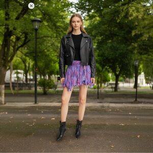 NWT Isabel Marant  Atoria Silk Mini Skirt Size 38 $830